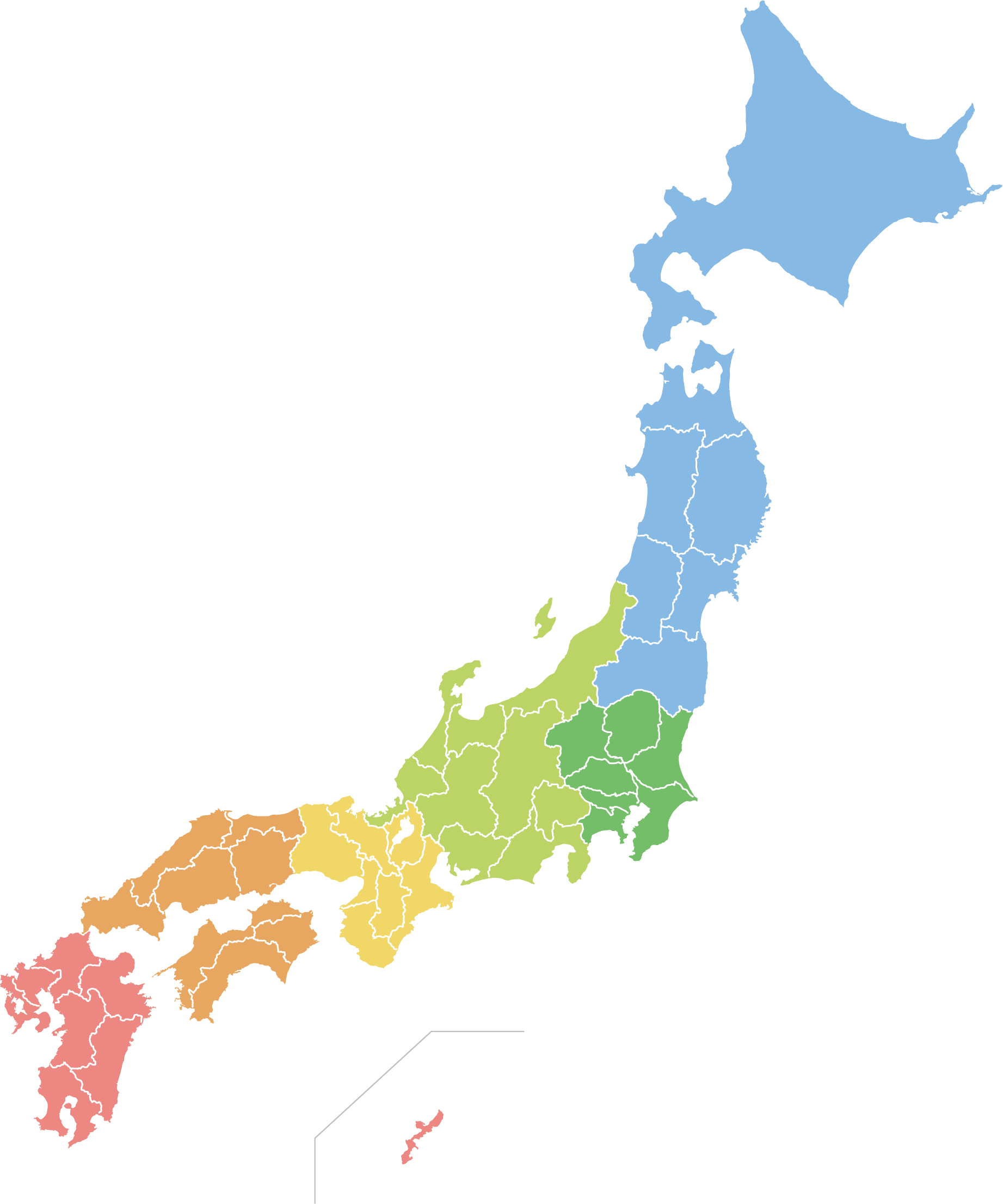日本地図